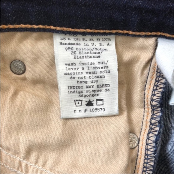 Rag & Bone Jeans Sz 28 - Picture 11 of 12